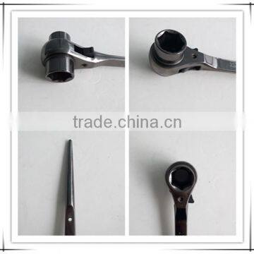 Double Size Reversible Scaffolding Ratchet Wrench photo-6