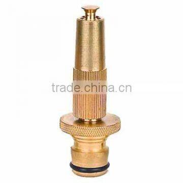 brass garden water misting nozzle 3 inch ,3.5 inch or 4 inch adjustable spray straight water jet to hollow spray