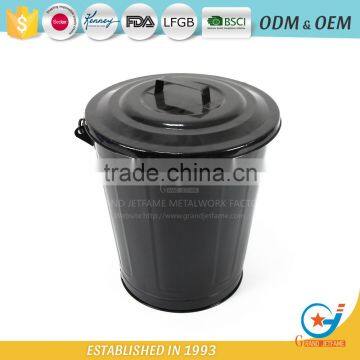 Iron Powder Coating Ash Bucket and Shovel Metal Coal Scuttle