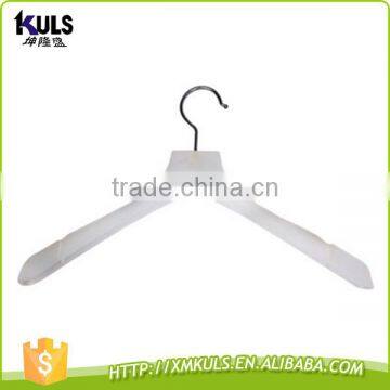 40CM Women's Plastic Hangers White Transparent Clothes Rack photo-2