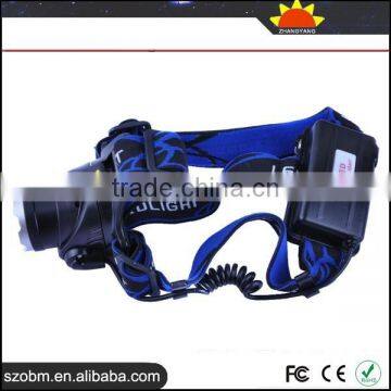 Promotional Headlamp Light SZOBM 2*18650 Protable Head LED Lamp High Power T6 Headlamp photo-2