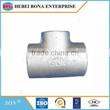 Best Selling Malleable Iron Pipe Fittings Reducing Tee Joint photo-4