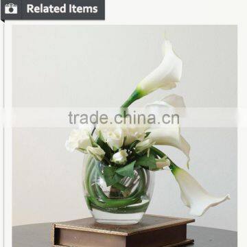 Traditional in Vase Artificial Flower Arrangement photo-6