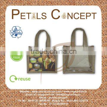 Jute promotional gift bag
