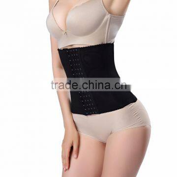 In stock items smooth popular waist trainer 7 steel boned nylon corset