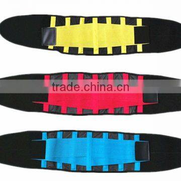 support colorful waist training belt/ body shaper