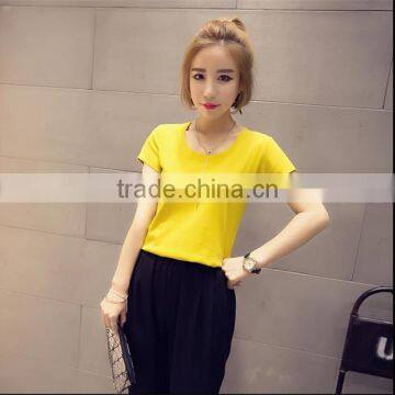 Good Quality Cotton t Shirt New Products 2016