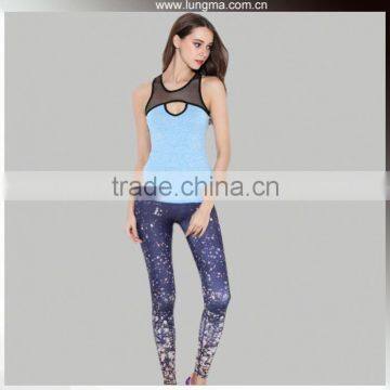 Fashion Women Tights Compression Sports Bra Custom Fitness Leggings photo-6