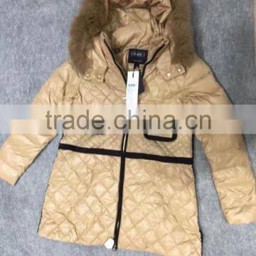 GZY Down Filled Jacket Warehouse Guangzhou Mixed Coat Winter Anti-static Cheap China Stock 2017 Good Quality photo-5