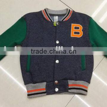 Clothing stock lot children hot sale fashion design compound jacket