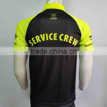 Mens Polo Shirts Customized Logo, Sublimation Buttons/Short Zippers Shirts photo-6