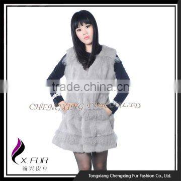 CX-G-B-123 2015 Factory Winter Hot Selling Sexy Women Vest