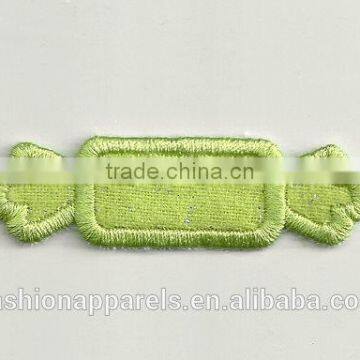 Custom High Quality Embroidered Creative Food Patch for Clothes Embroidery Patch Made in China Choose Size/color photo-5