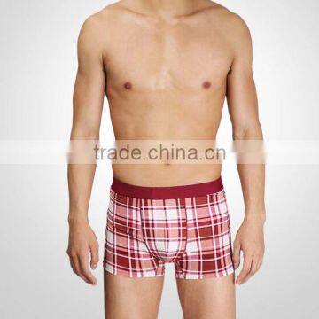 fashion design high quality tartan plaid wholesale mens boxer shorts