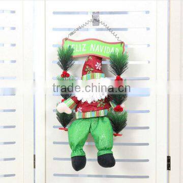 HD1013 Christmas Pendant Christmas Snowman Doll Gift Christmas Swing Doll Ornament Christmas Decoration