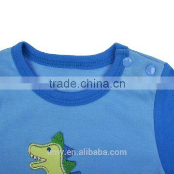 2017 Summer New Style Baby Boy Names For Jumpsuit Dinosaur Design Clothes Romper photo-3