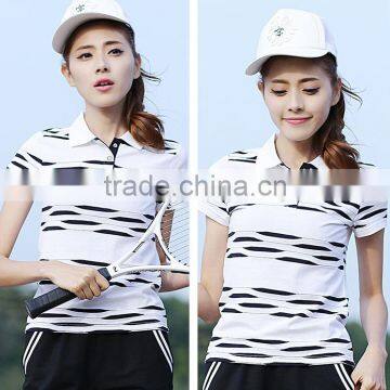 New Arrive Fashion High Quality Good Price Ladies Sports Polo Shirt Wholesale Polo T-shirt photo-2