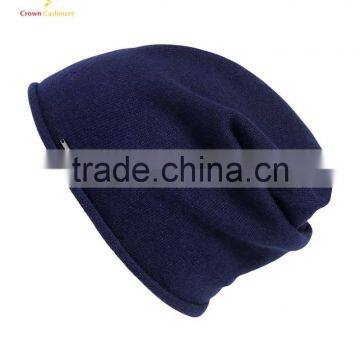 Women Merino Wool Custom Knit Beanie photo-2