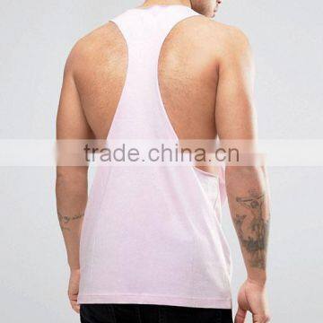 Custom Mens Overall Sublimation 100% Polyester Stringer Fitness Gym Singlets photo-2