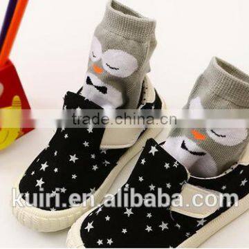 2016 Cartoon Owl Child Summer Short Socks for Daily Life Cute Cotton Kids Sports Socks photo-4