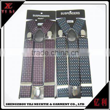 Hot selling cheap men fashion suspenders