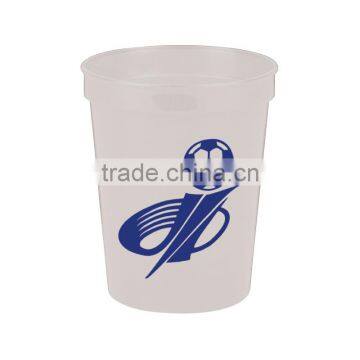 USA Made 16 oz Smooth-Sided Transparent Stadium Cup - BPA-free, FDA Compliant and Comes With Your Logo photo-4