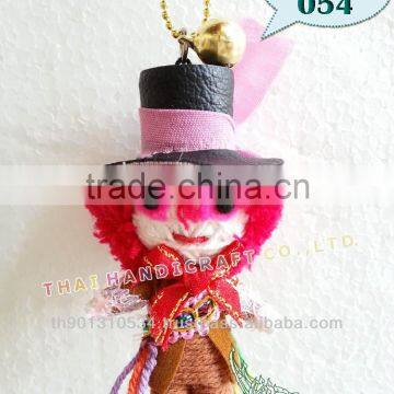 Handmade Keychains Keyrings Voodoo Doll String Accessories bag Gifts