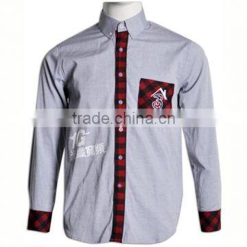 BSCI/SA8000 Executive Solid Latest Shirt Designs for Men Casual Shirt Men's Dress Shirt photo-3
