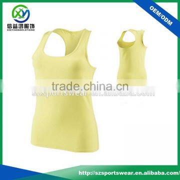 Anti-Pilling Clean Cool Dry Fit Custom Sports singlets For Women