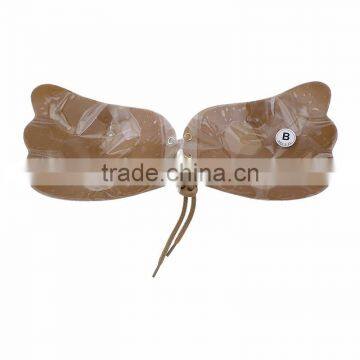 Hot Sales Boutique Adhesive Push up Seamless Strapless Invisible Bra for Ladies photo-3