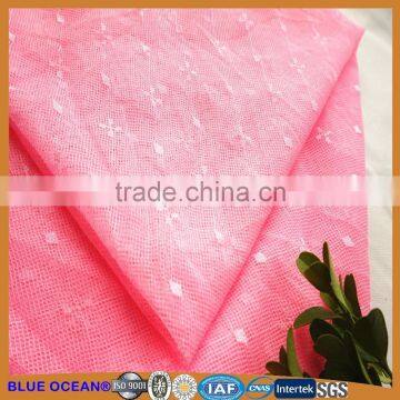 100% polyester star jacquard mesh jacquard mosquito net fabric for mosquito net/decoration