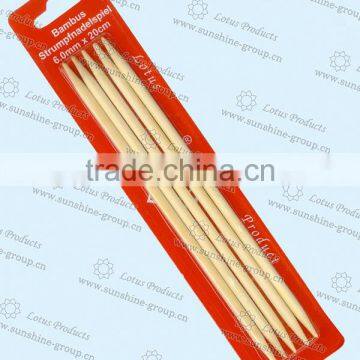 Bamboo Material Double Points Knitting Needles Sock Knitting Needle in Bilster Packing photo-6