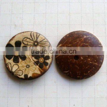 natural material cokernut shell button