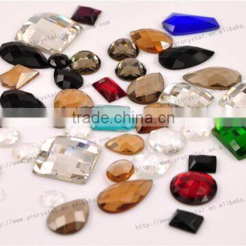 Crystal Mirror Glass Rhinestone no Hotfix Flat Back Rhinestone photo-3