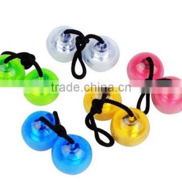 Flashing Led Light Up Finger Fidget Thumb Chucks Anti Stress Toys Multi Colors Finger LED Yo Yo Ball photo-5