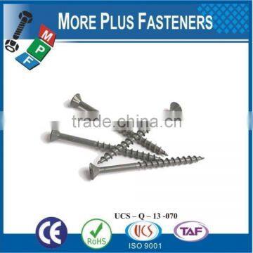 Made in Taiwan Bronze Plated Stainless Steel Zinc Finish Decking Screw photo-6