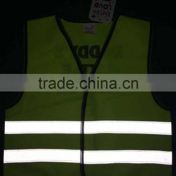 High Visibility Safety Reflective Vest Children Meeting EN1150 photo-2
