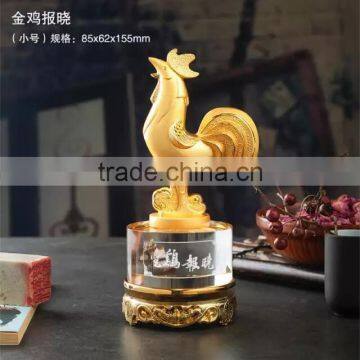 2017 High Quanlity Gold Plated Chanticleer Trophy for Business Gift photo-5