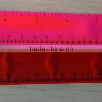 2015 New Style Hot Sale Cheap Custom Made Pink Pvc Reflective Wrist Strap photo-4