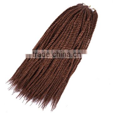 Wholesale synthetic hair extension high quality ombre jumbo braid synthetic hair for braiding, senegal twist braids 201g