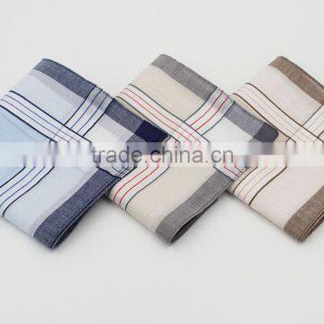 Factory Direct Hot Sale Wholesale 100% Cotton Mens Handkerchief photo-4