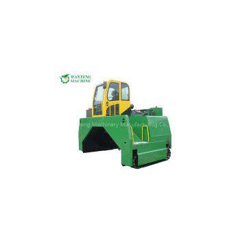 full hydraulic crawler type compost turning machine