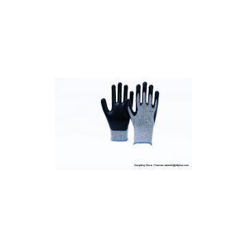 HPPE Nitrile Dipped Cut Resistant Gloves