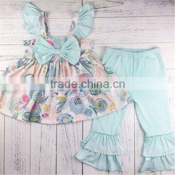 2017 custom design silk-stocking spring summer children outfits