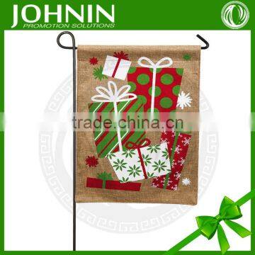 No MOQ Adorable Holiday Custom Made Garden Flag Decoration with Stopper