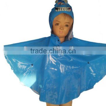 Disposable rain poncho for kids