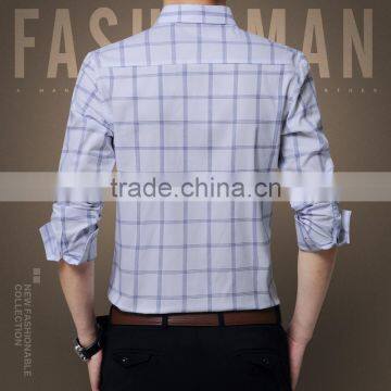 Men Plaid Long Sleeve Shirt photo-3