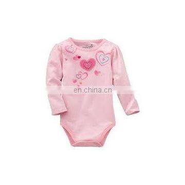 Cute pink colour modern Baby rompers kids rompers