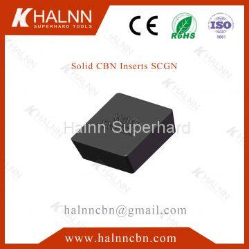 BN-S20 Solid Cbn Insert Hard Turning Bearings With High Impact Resistance and Heat Resistance From Halnn Superhard photo-2