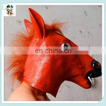 Halloween Party Costume Creepy Unicorn Full Head Latex Animal Masks HPC-0480 photo-5